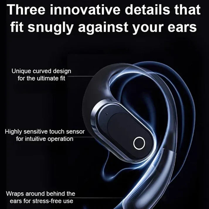 🌎Ends Today: 70% OFF!⏰👂Revitalize your ears again💖 💥 LIMITED TIME OFFER!🔥Bone Conduction Smart Hearing Aid Bluetooth Earphones
