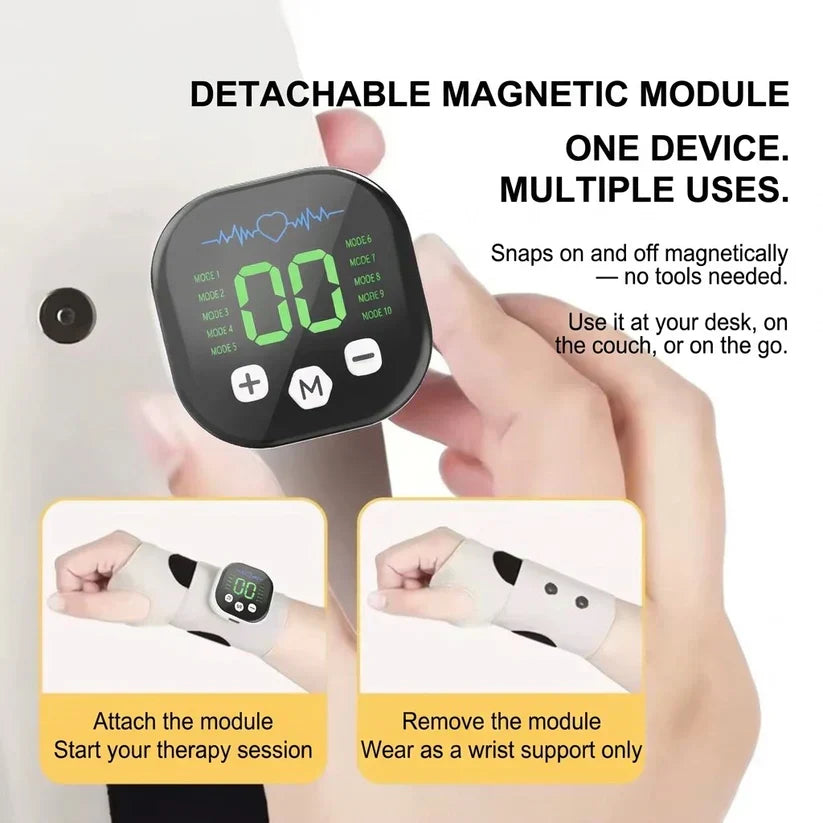 💥Infrared Heat & Vibration Wrist Relief Massager💥